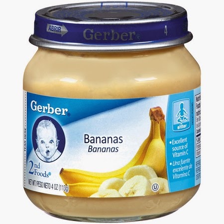 Gerber baby food banana ingredients