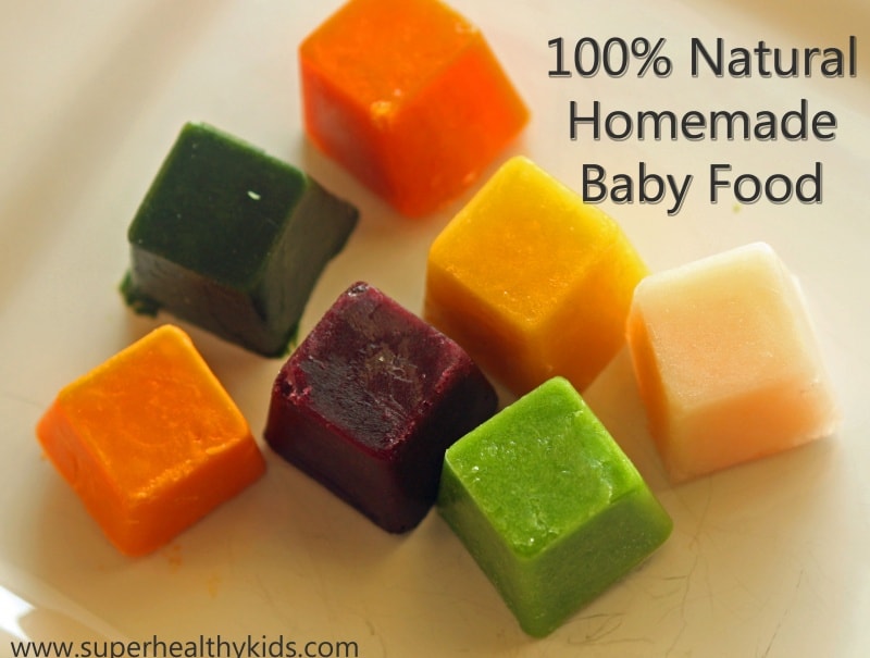 What to store homemade baby food in