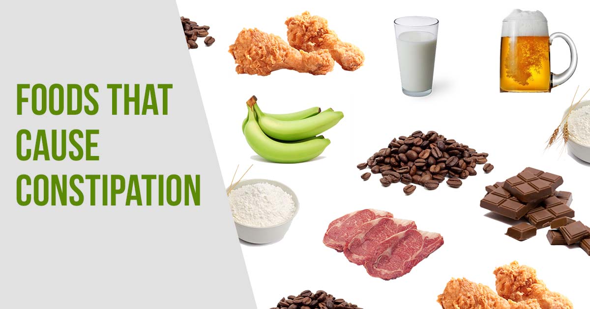 What foods can make a baby constipated