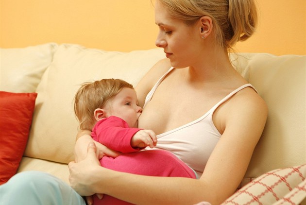 Baby choking on milk while feeding