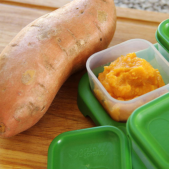 Homemade baby food carrots recipe