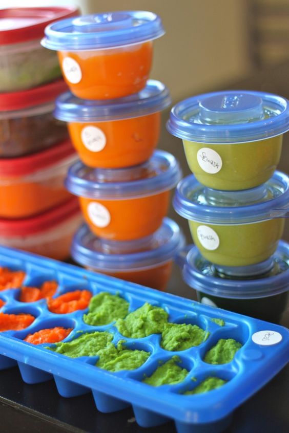 Homemade baby food list