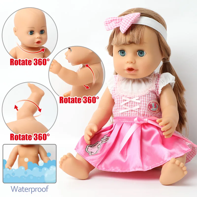 Silicone baby dolls you can feed
