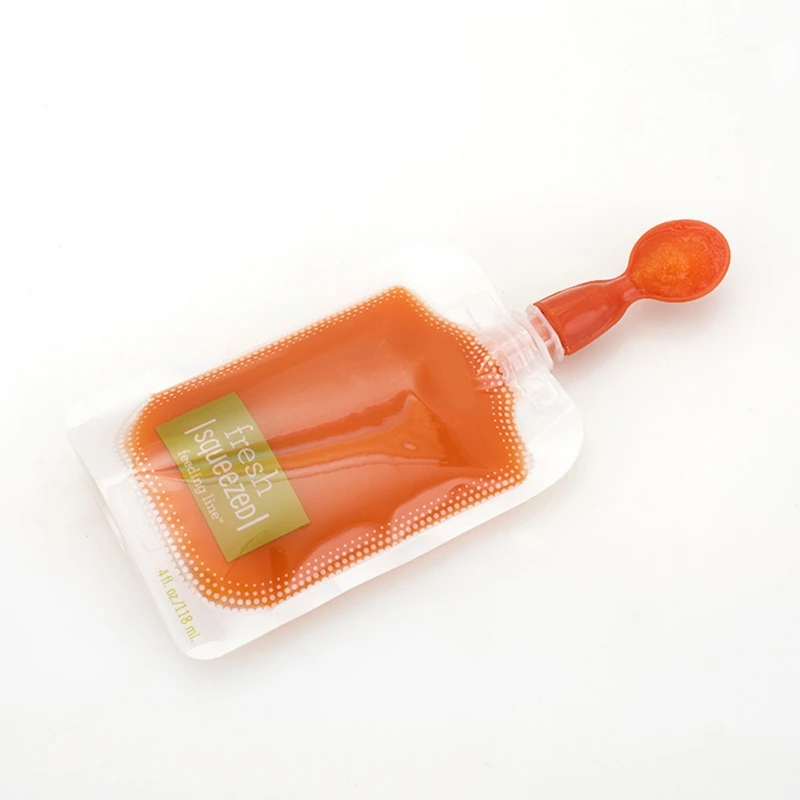 Baby food pouches spoon