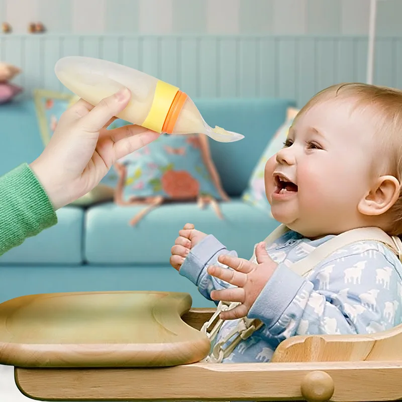 Baby upset when feeding