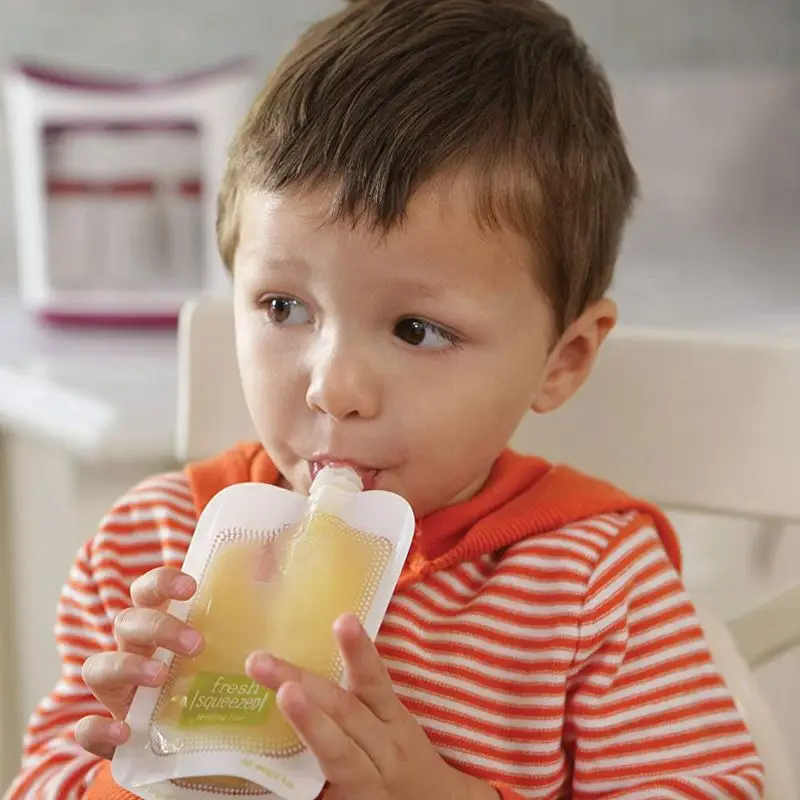 Filling baby foods