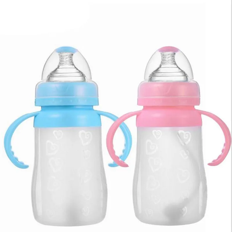 Milk feeding bottle for baby