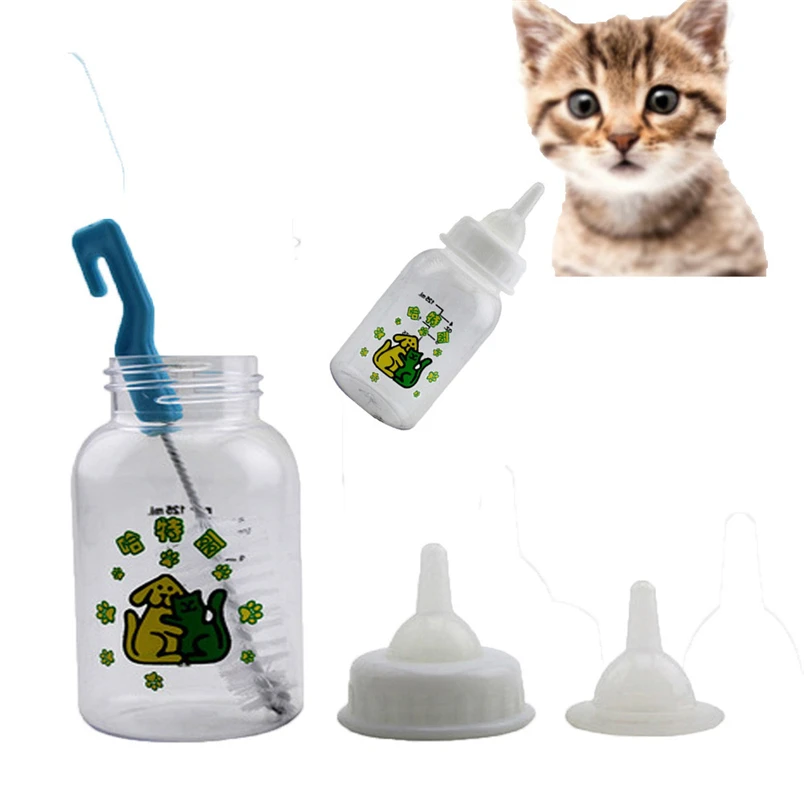 Baby cat feeding bottle