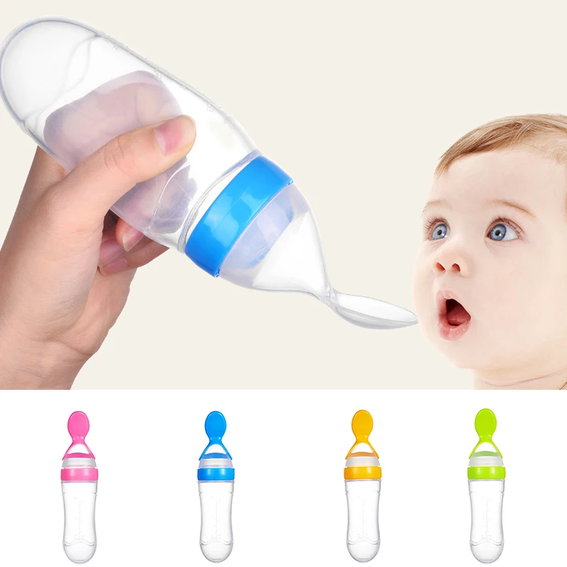 Baby feeding syringe bottles