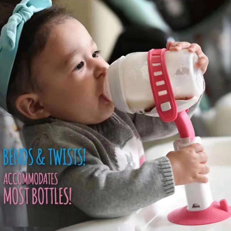 Baby swallowing air during bottle feeding