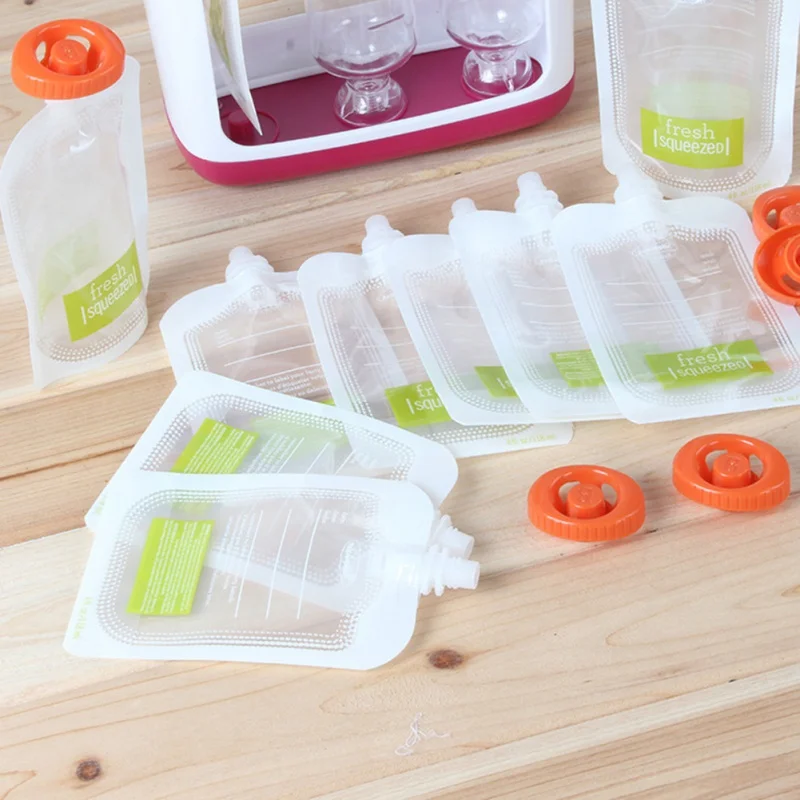 Baby food bag system