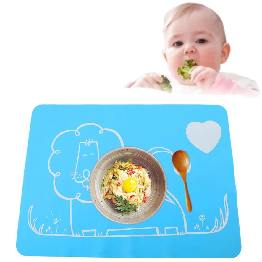 Baby feeding table mat