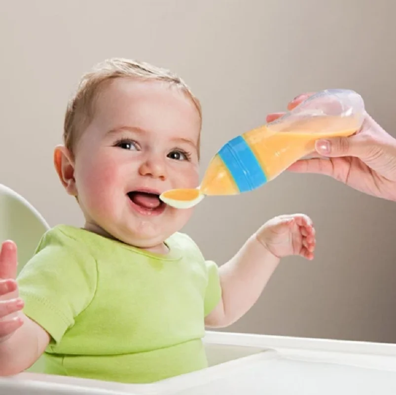 Baby food feeder spoon