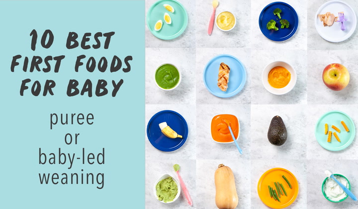 Best foods for weaning a baby