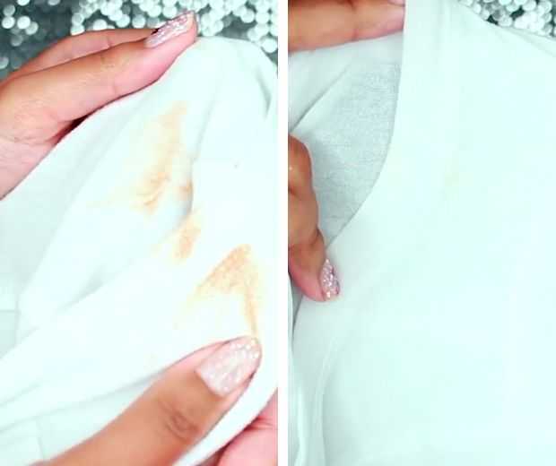 How to remove old baby food stains from clothes
