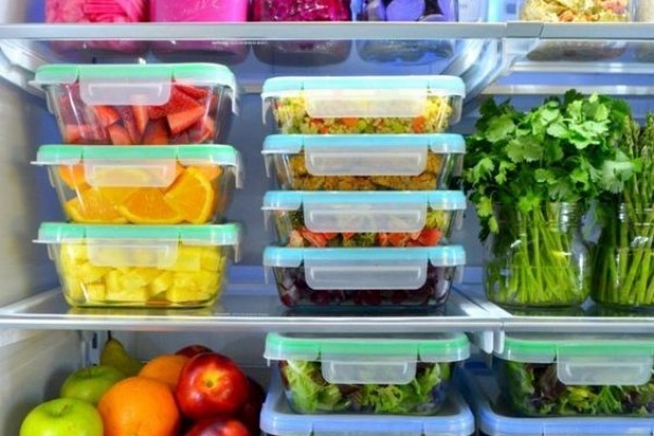 Storing homemade baby food in fridge