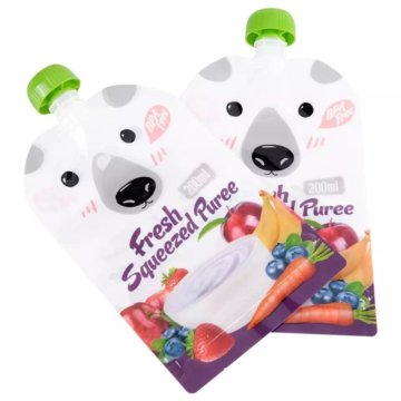 Reusable baby food bags