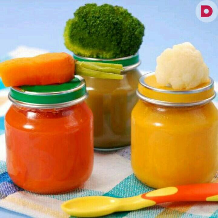 Storing pureed baby food