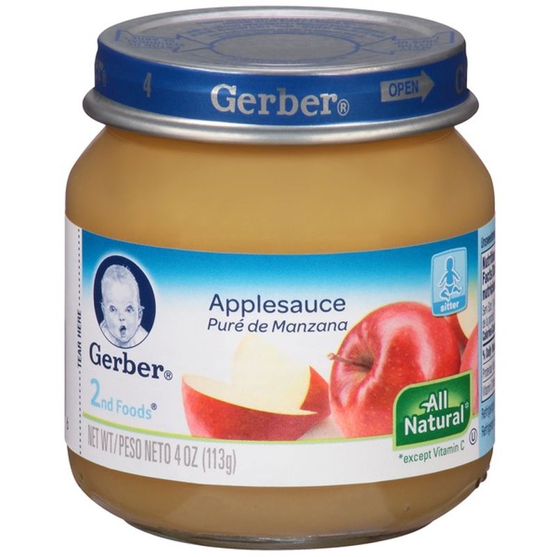 Gerber baby food warning