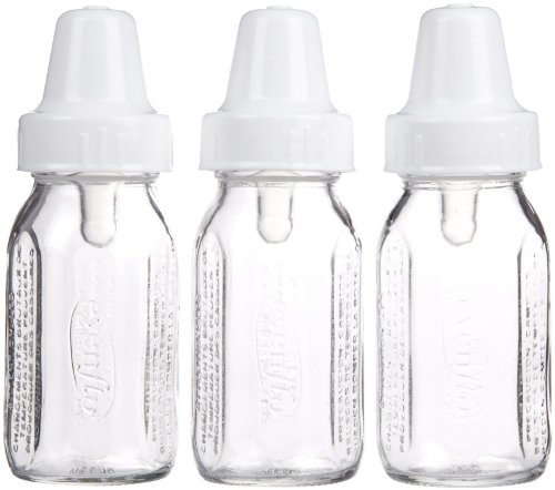 Vintage baby feeding bottles