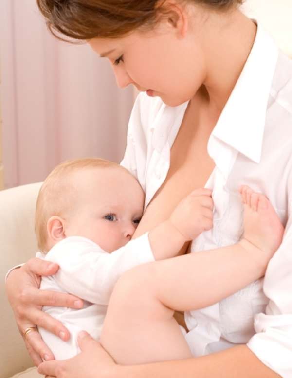 Baby straining when feeding