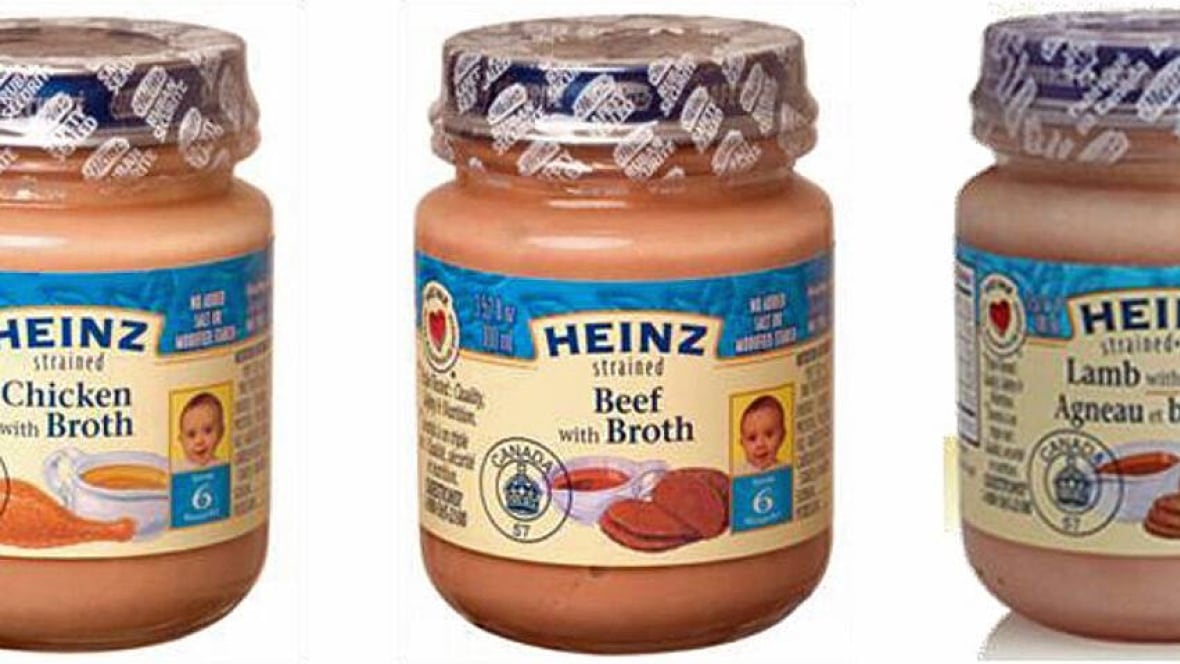 Heinz jar baby food