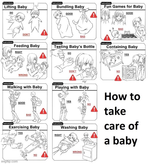 How to teach baby self feed