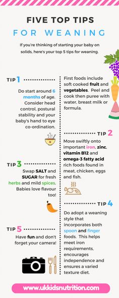 What food to start weaning baby