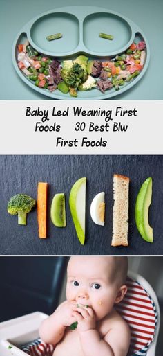 Baby lead weaning first foods