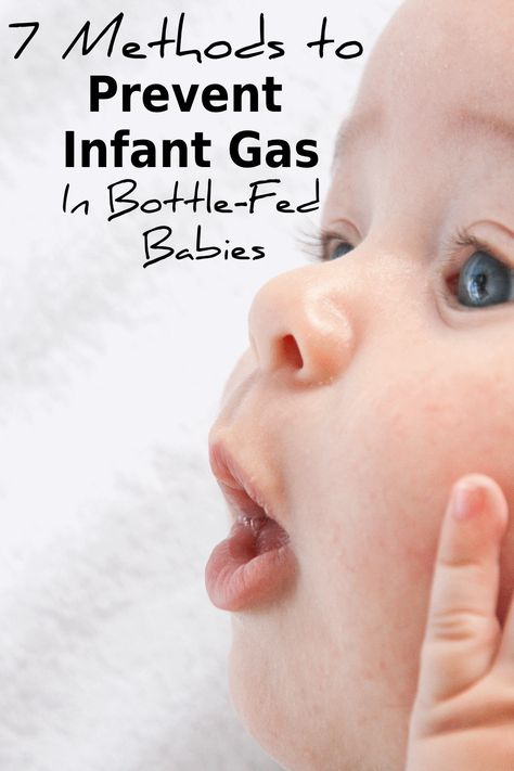 Foods that give newborn babies gas