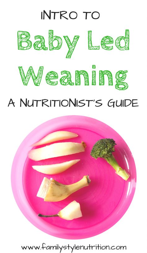 What to feed weaning baby