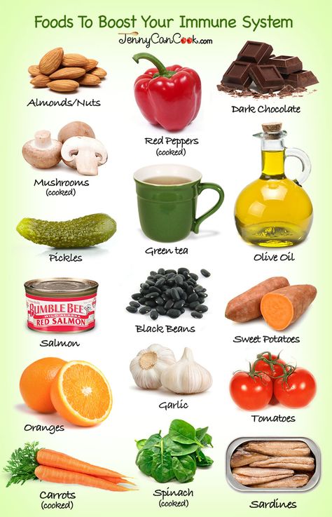 Immunity building foods for babies