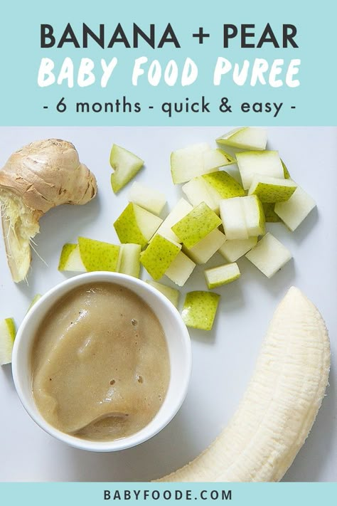 How to prepare pears for baby food