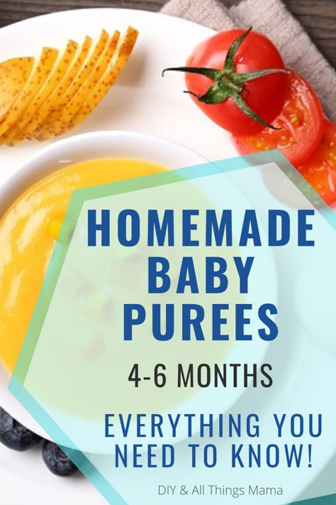 When can babies start eating pureed foods