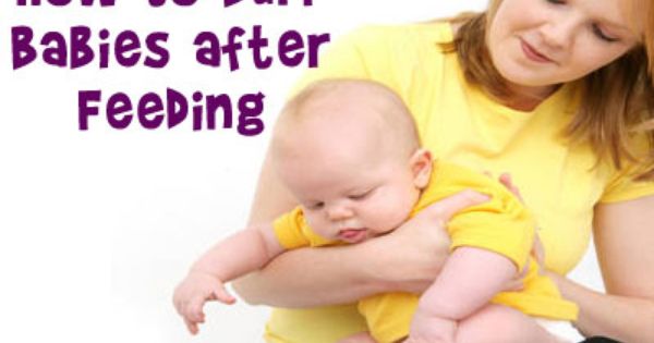 How often do you burp a baby when feeding