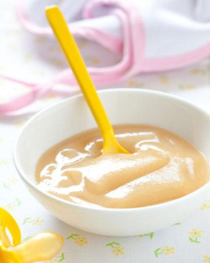 Custard baby food recipe