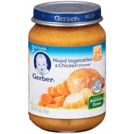 Garber baby food