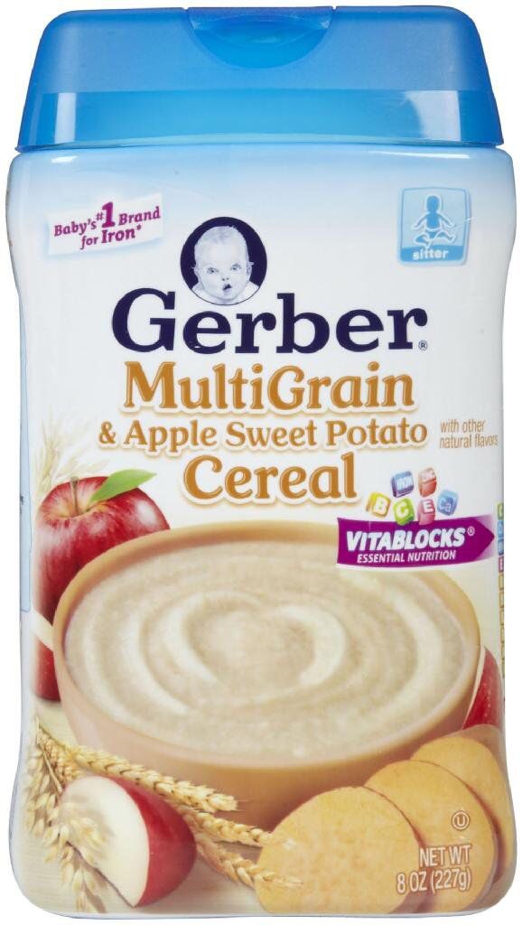 Gerber baby food sizes