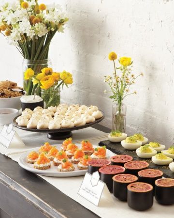 Martha stewart baby shower food ideas