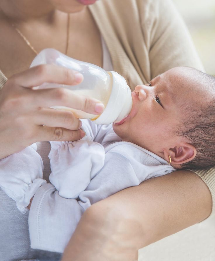 Newborn baby sick after every feed