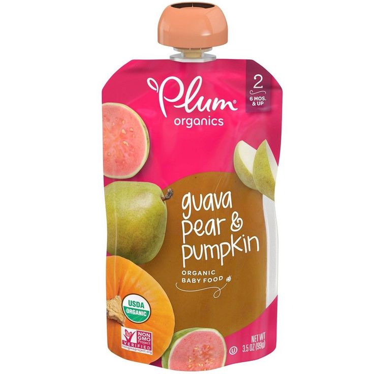 Plum organics baby food pouches