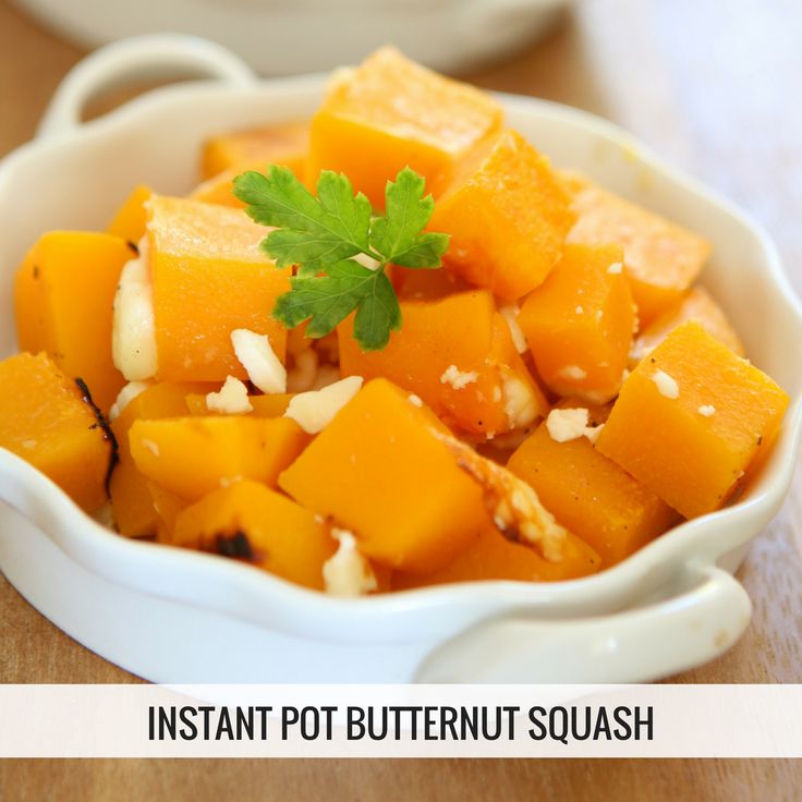 Cook squash for baby food