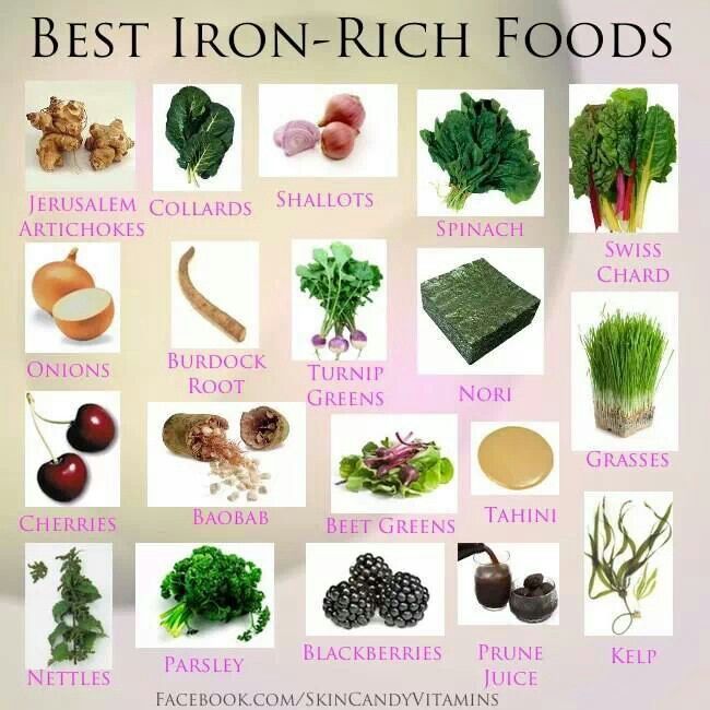 Iron rich food for 2 year baby