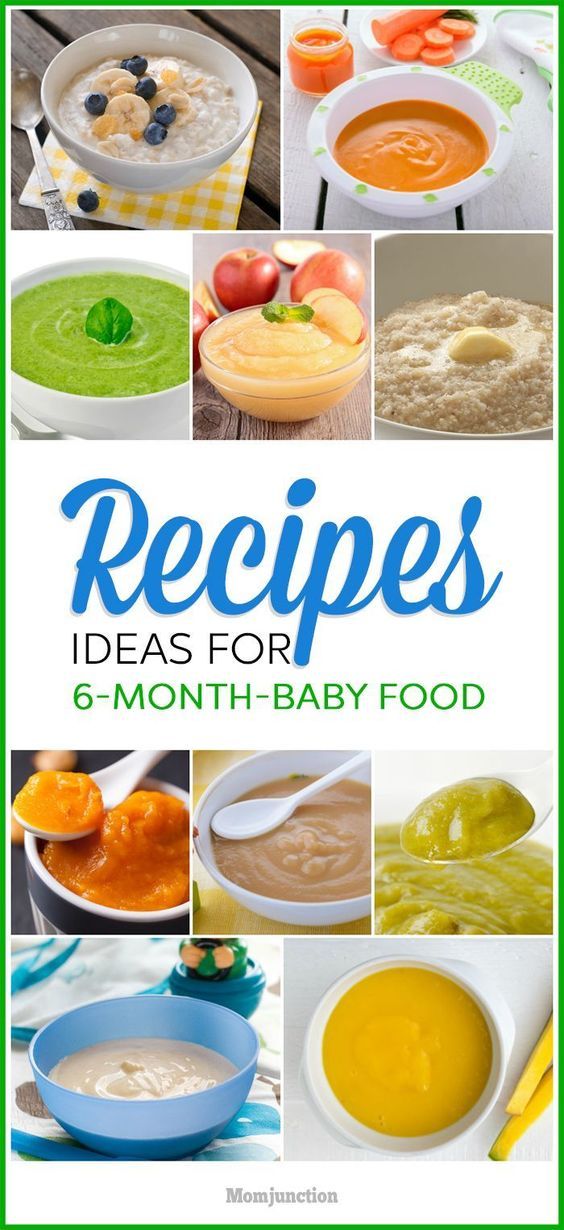 Popular baby food combinations