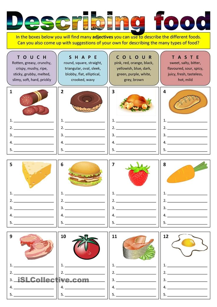 Guess the baby food printable template