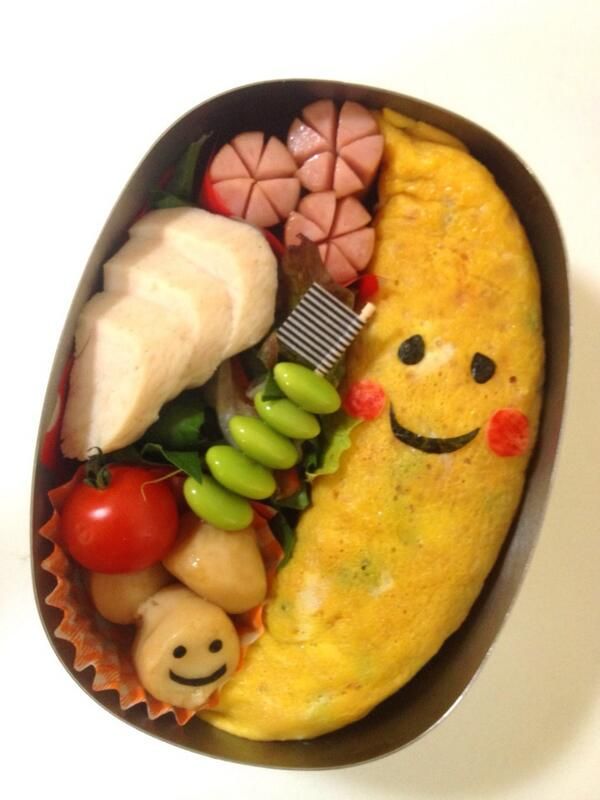 funny eyes face food picks for Bento Box Lunch Box - modeS4u