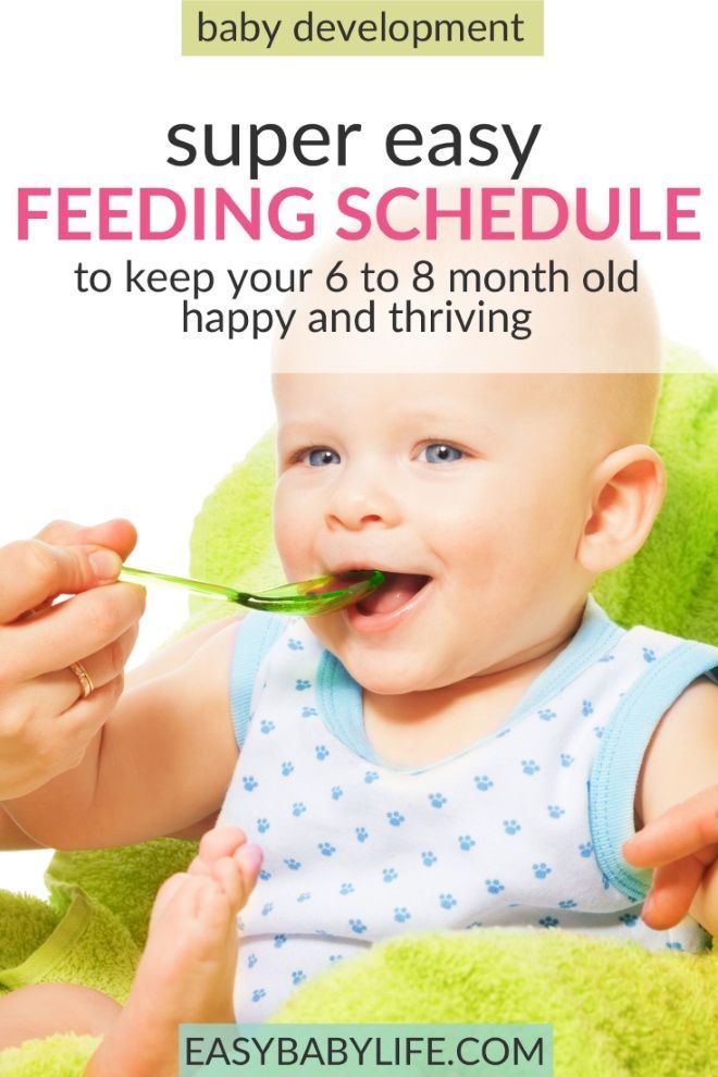 Foods not to give a 6 month old baby