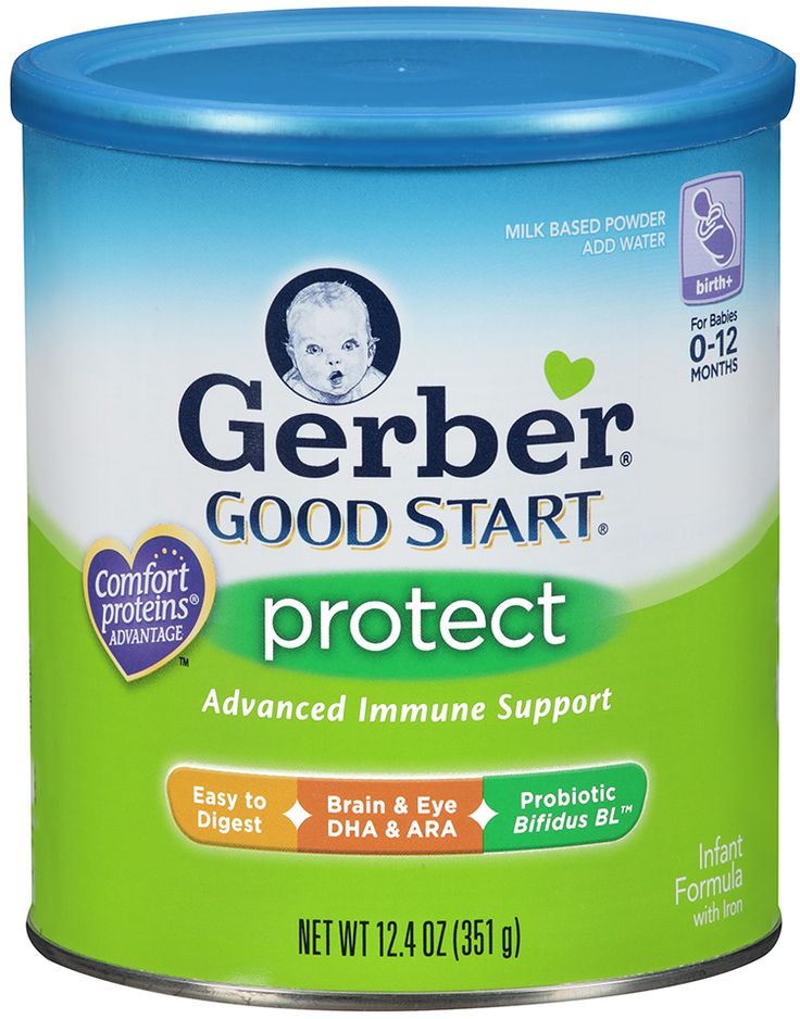 Gerber baby feeding guide