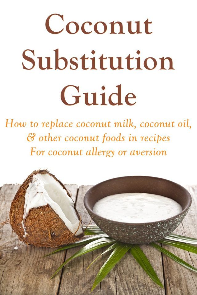 Coconut oil for babies food