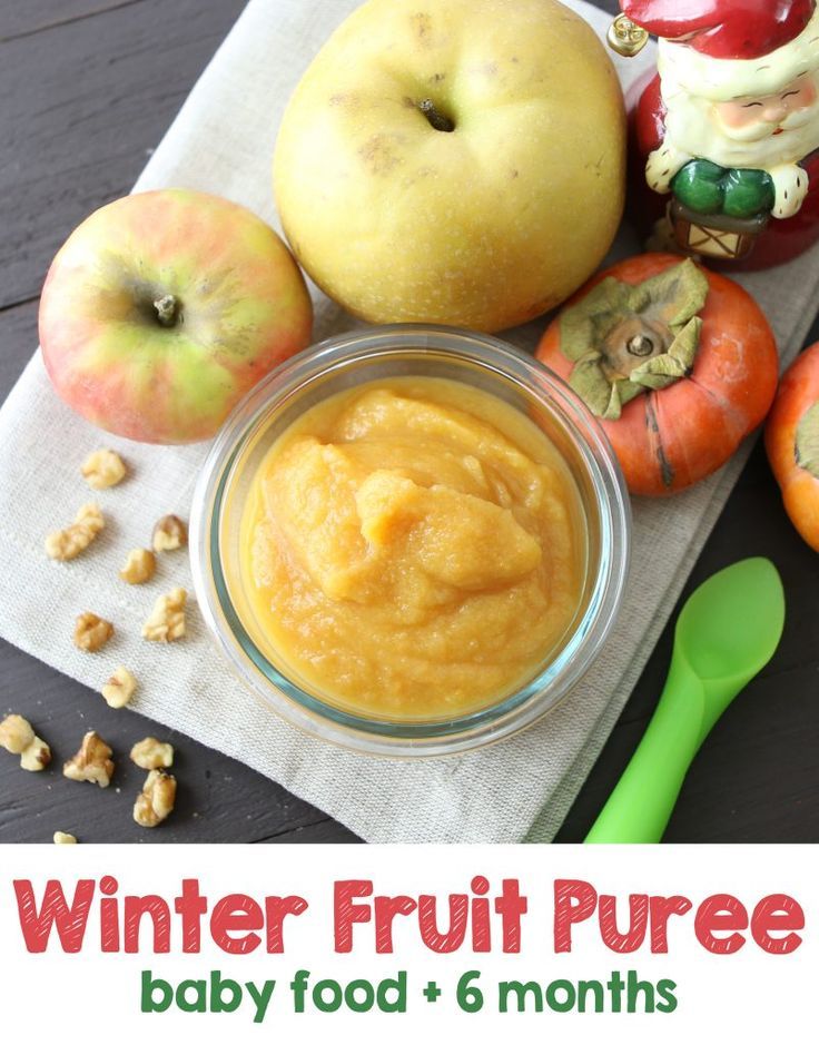 How to puree frozen fruit for baby food